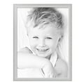 thumbnail image 2 of ArtToFrames 23" x 31" Metro Ice Silver Black Picture Frame, 23x31 inch Silver Wood Poster Frame (WOM-5247),  Pack, 2 of 7