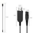 thumbnail image 2 of 4.3V USB Charging Cable Cord for One Blade Shaver A00390 Power Power Cord Cable Fit For YQ318 QP2520/72 Power Adapter, 2 of 6
