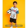 thumbnail image 4 of Disney Mickey Mouse Little Boys' Athletic T-Shirt Navy Mickey Friends, 4 of 8