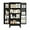 Black, variant on 75" H Metal Storage Cabinet, Pantry with 6 Door Shelves and 4 Adjustable Shelves, Leveling Foot for Kitchen, Living Room and Dinning Room, Black