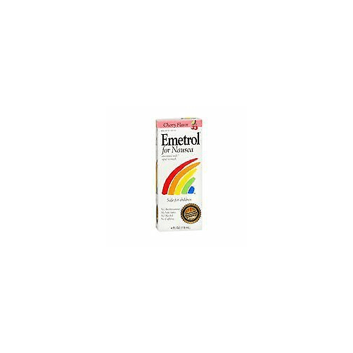 Emetrol for Nausea & Upset Stomach Relief Liquid, Cherry, 4.0oz, 3 Pack