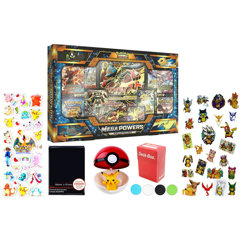 Pokemon Mega Powers Collection Box with 50 Sleeves, Deck Box