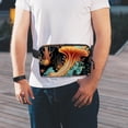 thumbnail image 7 of Sea slugs Lightweight Adjustable Waist Pack with Extension Strap - Unisex Belt Bag - Waist Packs for Running, Travel, and Outdoor Activities, 7 of 7