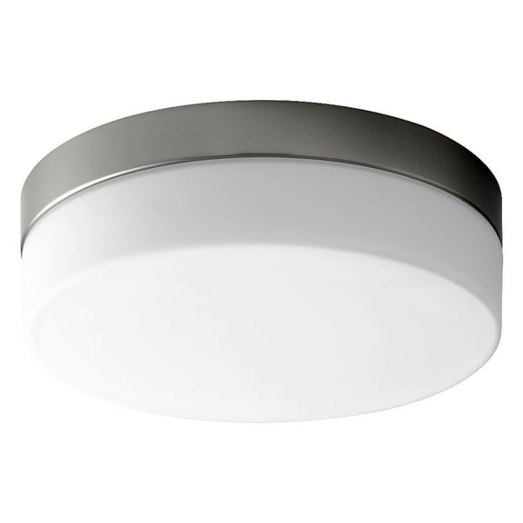11.25 Inch 20.7W 1 Led Flush Mount-Satin Nickel Finish-3000 Color Temperature Oxygen Lighting 32-631-24