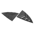 thumbnail image 2 of 2PCS Side Window Spoiler Smooth Surface Triangle Splitter Shade Cover Replacement For Tesla Model Y 2021 to 2023 Carbon Fiber, 2 of 5