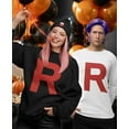 thumbnail image 3 of Team Rocket Inspired Shirt Costume Halloween Shirts for Women Sweatshirt Small Black, 3 of 6