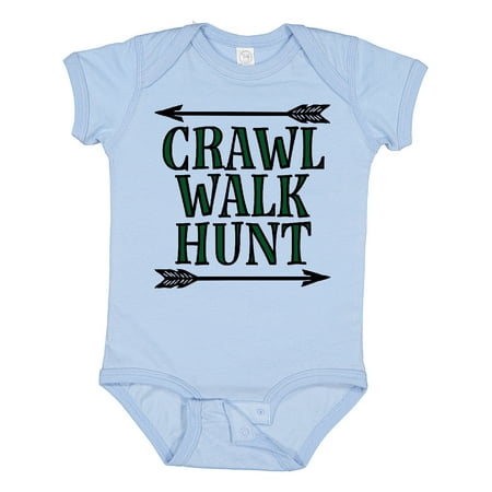 

Inktastic Bow Hunting Crawl Walk Hunt Gift Baby Boy or Baby Girl Bodysuit