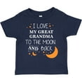 thumbnail image 3 of Inktastic I Love My Great Grandma to the Moon and Back Boys or Girls Toddler T-Shirt, 3 of 5