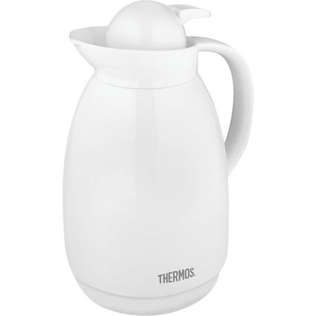 

Thermos 34 oz. Glass Vacuum Insulated Carafe - White