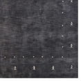 thumbnail image 5 of Rugsotic Carpets Hand Knotted Wool Area Rug 8'x10' Charcoal Contemporary Rectangle Indoor Rug for Living Room, Bedroom Antimicrobial L00535, 5 of 5