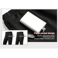 thumbnail image 5 of Ploreser Men's Women Heated Thermal Underwear Set, USB Electric Thermal Underwear, Warm Base Layer Top & Pants (10000mAH Power Supply Optional) For Christmas Gifts, 5 of 8