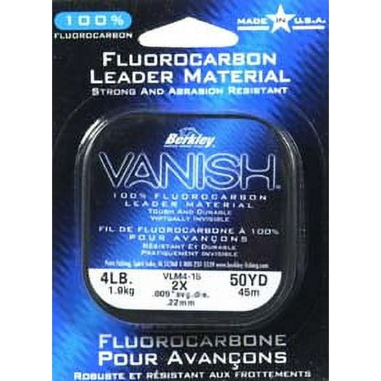 Berkley Vanish Leader Material 4 lb Clear