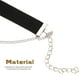 thumbnail image 3 of USHOBE Collar Choker Negro Con De Para Mujer Estilo Gótico De Uso Seguro Y Reutilizable, 3 of 8