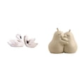 thumbnail image 1 of Sujetalibros con forma de cisne de resina, figuras decorativas para estantes, de . Adorno artístico ideal para bodas, fiestas, oficinas y dec, 1 of 8