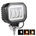 thumbnail image 4 of Barra de luz LED Bling Bling luz de trabajo LED 3.5 pulgadas luz de ojos de ángel lámpara LED cuadrada, 4 of 12
