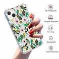 thumbnail image 2 of Dream Flower Case for iPhone 14,Aesthetic Colourful Floral Pattern Soft TPU Bumper Case Cover, 2 of 5