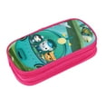 thumbnail image 3 of The Octonauts Pencil Case Large Capacity Pencil Pouch Pen Bag Office Stationery Organizer Travel Makeup Bag Pink, 3 of 9