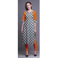 thumbnail image 2 of Bimba Robe Kurti Longue en Coton Imprimé, Tunique Droite, Robes pour Femmes, Haut Indien - Grand, 2 of 6