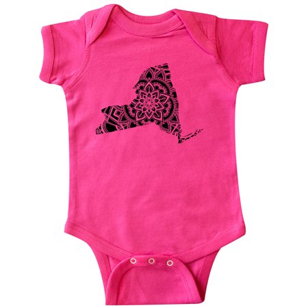 

Inktastic New York Silhouette Mandala Gift Baby Boy or Baby Girl Bodysuit