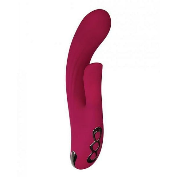 Evolved 8.25" Red Dream Dual Stimulating G-Spot & Clitoral Massager, Red