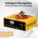 thumbnail image 5 of Quick Charging,Car Battery Charger Full Automatic Protect, 6V/12V Intelligent Recognition,Electric Multiple Protections LCD Display,Silent Car Motorcycle Zulema Carga rápida, 5 of 8