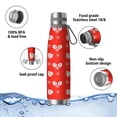 thumbnail image 4 of Christmas 29oz Stainless Steel Insulated Thermos with Tea Filter, 360° Printed Travel Bottle, Leakproof BPA-Free Flask with Anti-Slip Base, 304 Inner & 201 Outer, Vacuum Cup, 4 of 6