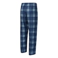 thumbnail image 5 of Men's Concepts Sport College Navy/Heather Gray Seattle Seahawks Regulate Long Sleeve T-Shirt and Plaid Pant Set, 5 of 5