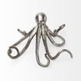 thumbnail image 2 of Silver Resin Octopus Sculpture, 2 of 4
