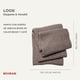 thumbnail image 2 of Manta Brive 100% Algodón - Cobija Confortable y Elegante - 120x180 cm - Frazada Versátil Diseño de Grecas Bivre en Color Beige y Cafe, 2 of 6