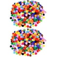 thumbnail image 1 of 500pcs Crafts Pommon Pommuffy Pommufy Pompons Accesorios de ropa Diy Materiales hechos a mano, 1 of 6