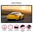 thumbnail image 4 of Langgg 16:9 Theater Projector HD Curtain Projection Screen Home Polyester for Business Wall Display Games Bedroom Accessories 60 inch 16:9/132*75CM, 4 of 7