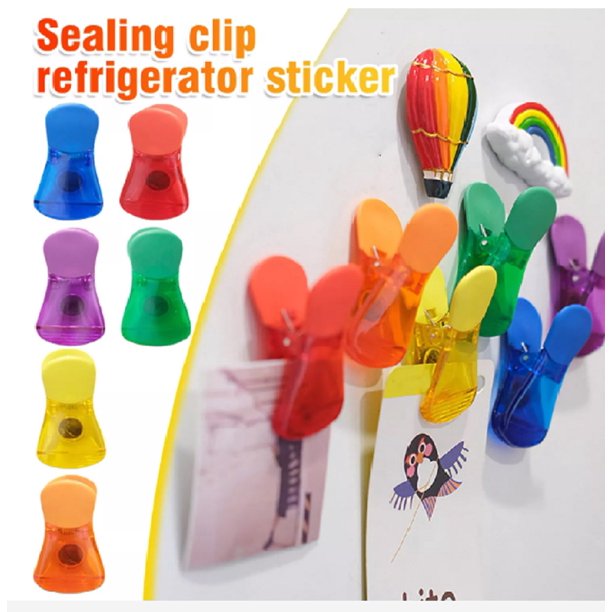 6 Pcs Clips Chip Bag Kitchen Refrigerator For Food
