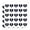 Opaque, variant on Shredded Cheese Muscles Funny Humor Heart Shaped Planner Calendar Scrapbook Craft Stickers