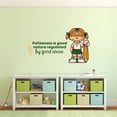 thumbnail image 2 of Good Sense School Classroom Quote Cartoon Quotes Decors Wall Sticker Art Design Decal for Girls Boys Kids Room Bedroom Nursery Kindergarten Home Decor Stickers Wall Art Vinyl Decoration (15x30 inch), 2 of 2