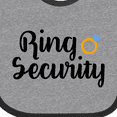 thumbnail image 4 of Inktastic Ringbearer Ring Security Boys Baby Bib, 4 of 4