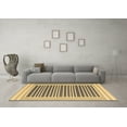 thumbnail image 3 of Ahgly Company Indoor Rectangle Abstract Brown Contemporary Area Rugs, 2' x 5', 3 of 4