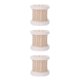 thumbnail image 5 of Jumpingount Bufanda Conjunto de gorro y guantes para niños Tejido elástico Elástico Protector térmico Clima frío Versátil Bufanda beige con bufanda beige 3Conjunto, 5 of 6