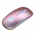 thumbnail image 1 of Ratón Óptico Inalámbrico Diseño Moderno Controlador De Computadora 2.4G Con Lámpara De Marquesina Ratón Óptico De Computadora Dpi Ajustable De Plástico Para Computadora De Estudio De Trabajo Cateissary EL014267-03, 1 of 6