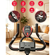 YOSUDA Exercise Bike-Stationary Indoor Cycling Bike for Home 330 Lbs Weight Capacity, Comfortable Seat Cushion and LCD Monitor