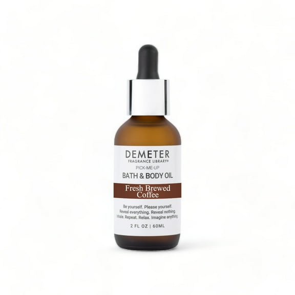 Demeter Fresh Brewed Coffee Bath & Body Oil - 2 oz, Long-Lasting