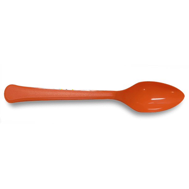 Mixed Heavy Duty Plastic Spoons Disposable, and Reusable Spoons 1000