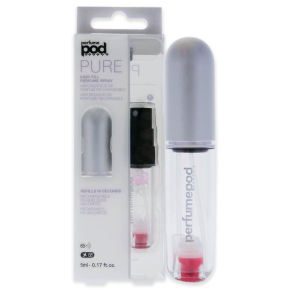 Spray recargable (vacío) Travalo Cápsula de perfume Pure Plata 0.17 oz