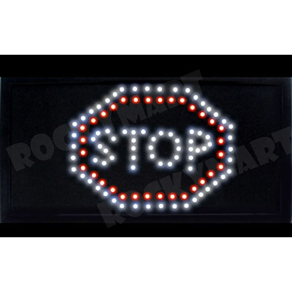 *LED sign STOP SIGN