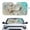 Beach Starfish Conch, variant on Binienty Hummingbird Car Front Windshield Sunshade Sunflower Sun Visor UV Rays Blocker Automotive Interior Sun Protection Sun Reflector for SUV Truck Sedan