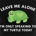 thumbnail image 3 of CafePress - Only Speaking To My Turtle - Women's Dark Pajamas, 3 of 4
