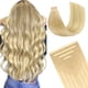 thumbnail image 1 of Extensiones de cabello DOORES Tape en color rubio sucio, platino, 26 cm, 1 of 9