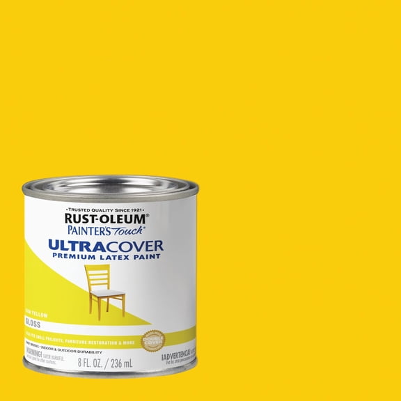 Painters Touch 1945-730 1/2 Pint Sun Yellow Multi-Purpose Paint