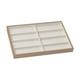 thumbnail image 2 of Caja de almacenamiento de gafas de de la bandeja de la bandeja de vigilancia de relojes 8 cuadrículas con cajas de gafas de de tapa transpare, 2 of 9