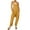 Yellow, variant on STARVNC Women Solid Color V Neck Sleeveless Pockets Jumpsuit