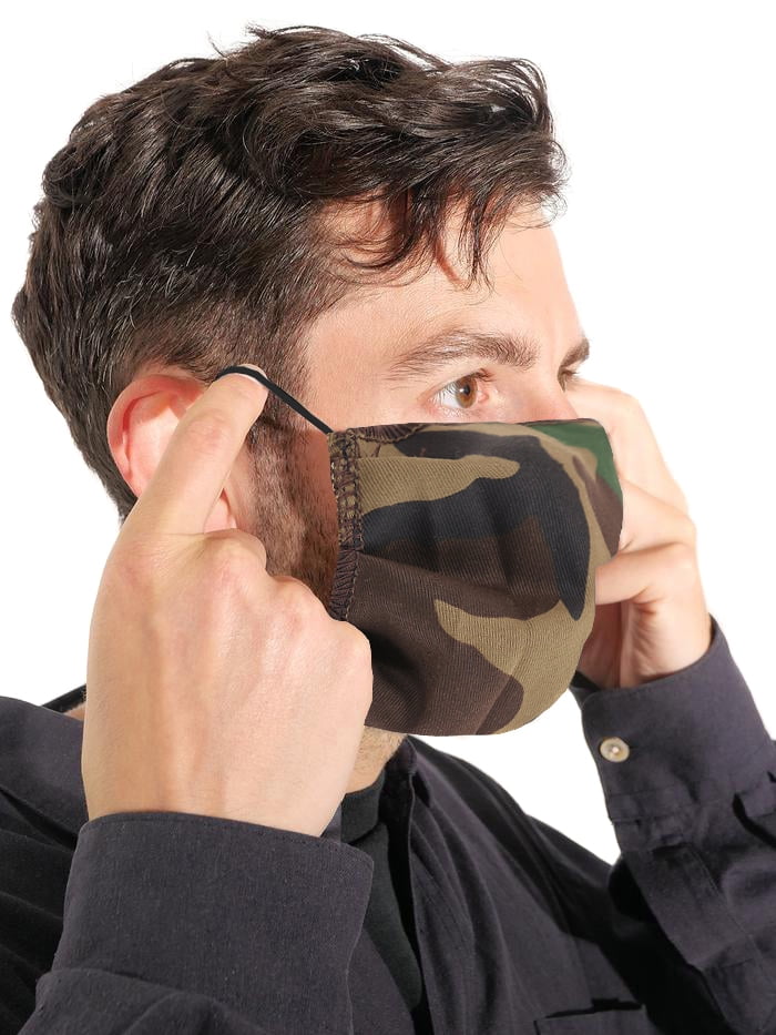 Camo Camouflage Mask Made in USA (Army Green Camo SAM mask) Walmart